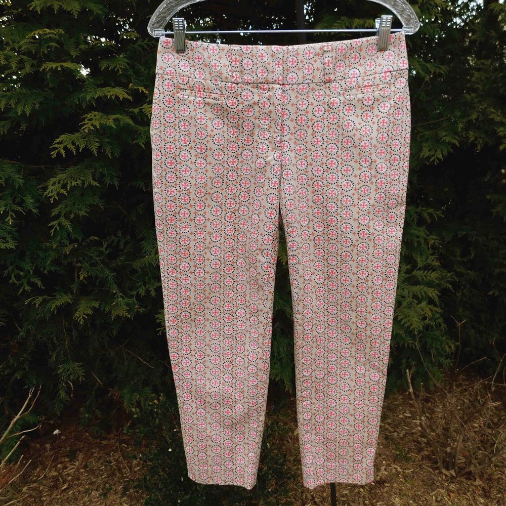 Loft Julie Riviera Stretch Crop Pants